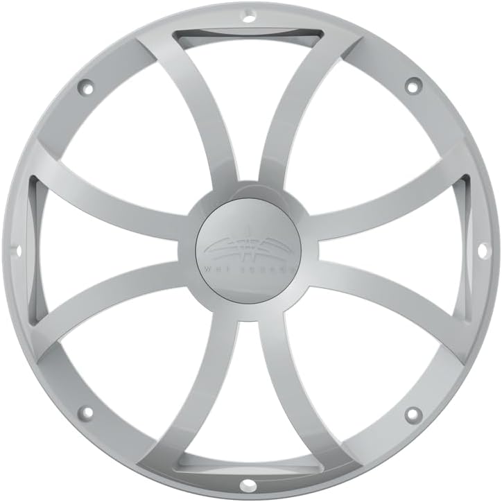 Wet Sounds REVO 12 XS-S Grill Silver XS Open Grill for The REVO 12 In Subwoofer