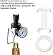 CO2 Druckminderer zur Verwendung handelsüblichen 425g CO2 Zylinder geeignet für Quooker Cube System - Wassersprudler Sprudelsystem Sprudelgerät Sprudler