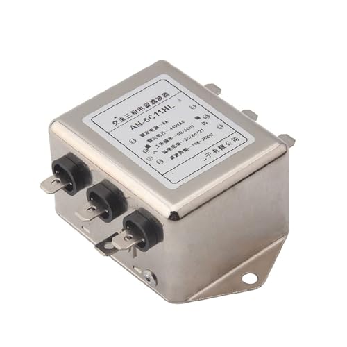 Filtro trifásico de alta atenuación AN-6C11HL 6A tipo enchufable para armarios eléctricos