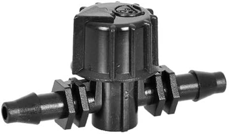 Hortafix Ball Valve for Irrigation and hydroponics, Barbed and Threaded (Barbed PK 10)