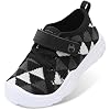 Scurtain Toddler Shoes Kids Girls Boys Tennis Shoes Breathable Slip on Toddler Sneakers Kids Sneakers
