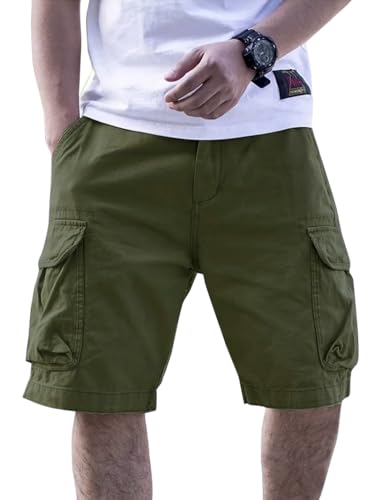 Image of Vogaan Men's Shorts || Casual Men Shorts Cotton || Half Pant for Man || Cargos Shorts