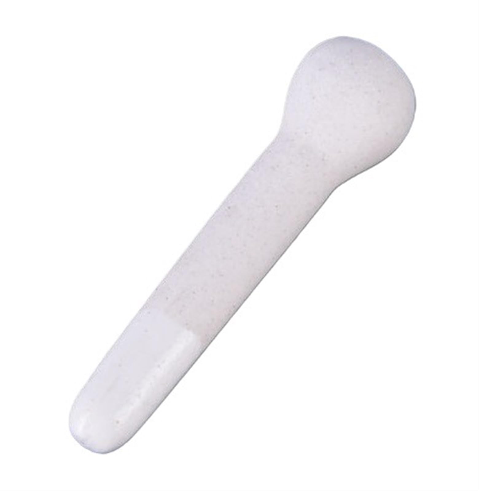 Zestaw z młynkiem i tłuczkiem, Zestaw moździerza i tłuczka o pojemności 6 ml, 2-częściowa biała porcelana kuchenna