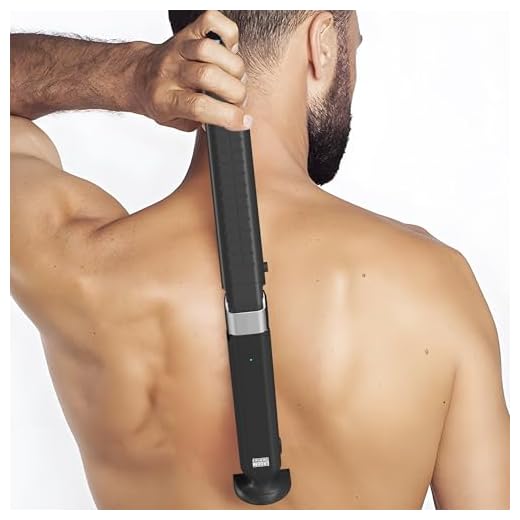 Rechargeable Electric Back Shaver by ChargeWorx