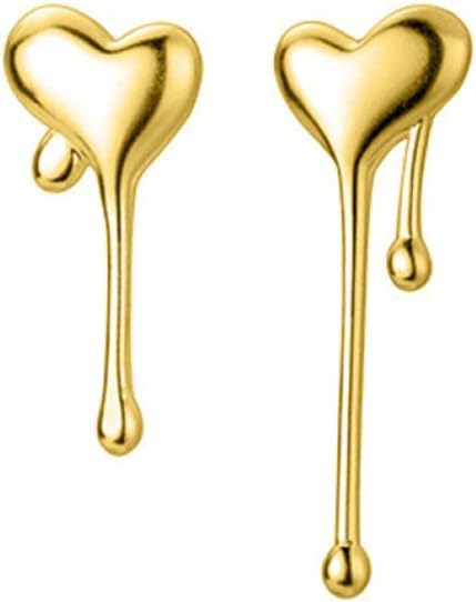 非対称ハートスタッドピアス女性結婚式ファインジュエリー 楽天市場