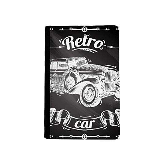 Étui portefeuille de voyage peint à la main, un accessoire classique d'exception