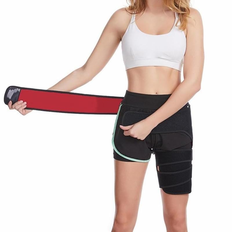 Faja de cadera y muslo con soporte para isquiotibiales y cuádriceps miniatura 5