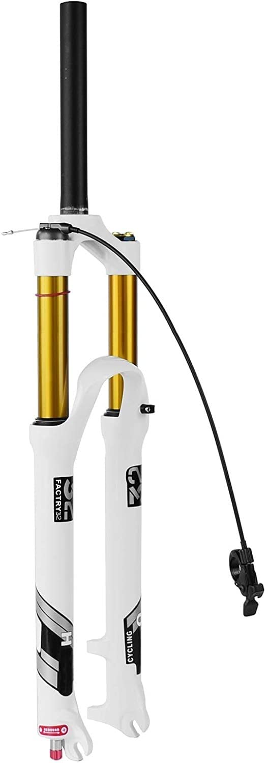 Amazon.co.jp: 自転車フロントフォーク エア MTB、140mm トラベル 軽量