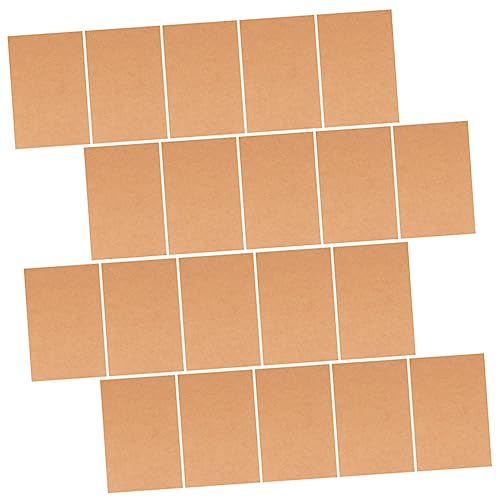 Cartes Postales Vierges en Papier Kraft de Qualité pour Écriture Fluide et Messages Créatifs