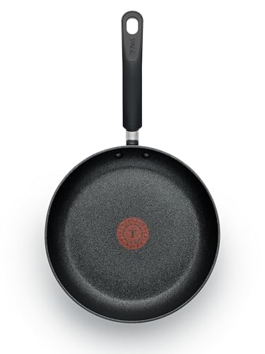 Comparison: Best T Fal Hard Titanium Frying Pan 7 T-fal C4610263 Titanium Advanced Nonstick Thermo-Spot Heat Indicator Dishwasher Safe Cookware Fry Pan, 8-Inch, Black -