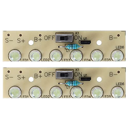 2 uds módulo controlador, Partes y accesorios para caldera Circuitos impresos de lámpara solar placa de circuito de Control de luz de césped con interruptor 1,2 V RF1206