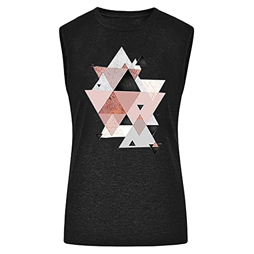 Blusa feminina linda camiseta moderna casual caimento solto gola redonda túnica camisetas sem mangas