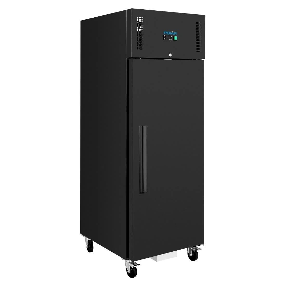 Polar G - Series Upright Fridge Black 537Ltr