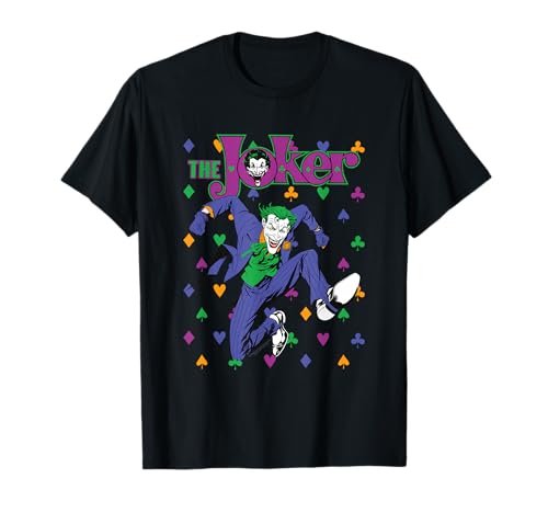 DC Comics Batman Joker Cards Jump T-Shirt