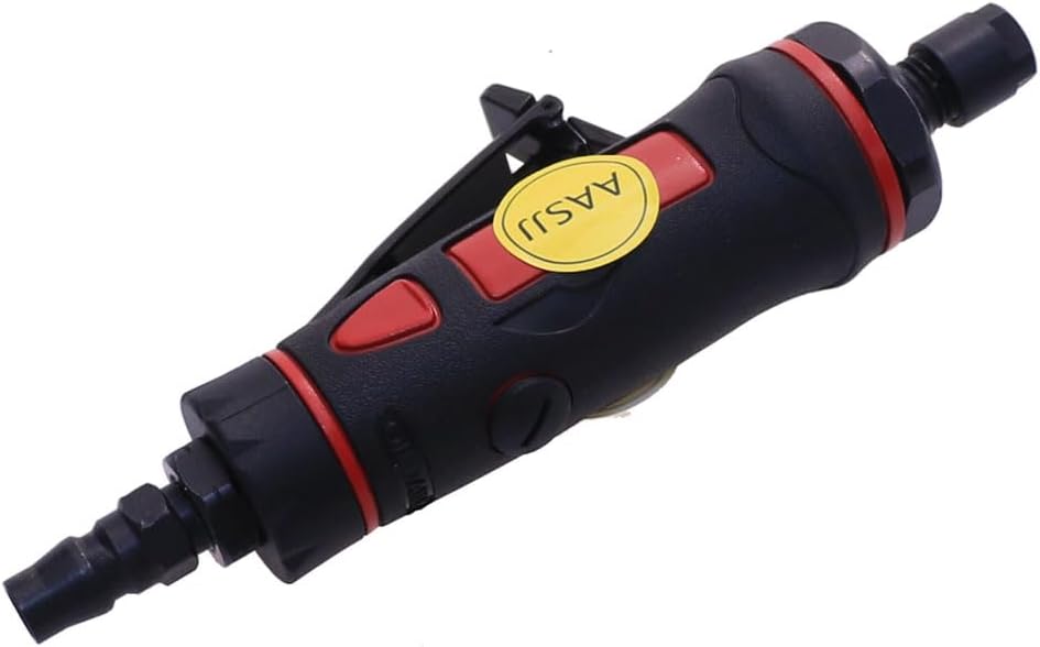 Pneumatic Mold Grinder Welder Polisher Extension Straight Grinder 0.3 HP 6mm Collet 18000rpm (AT-1127)