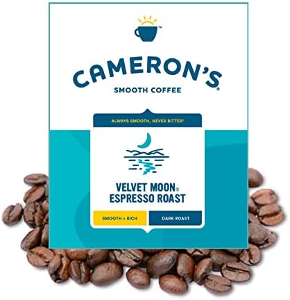 Cameron's Coffee Roasted Whole Bean, Velvet Moon, 4 lb (Pack of 1)