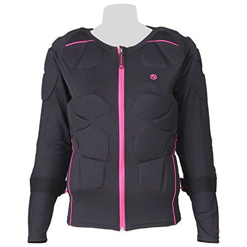 North Peak NP-1144 BK x PK WL Women's Body Protector, Maximum Pad Thickness 0.7 inches (18 mm) / Maximum Number of Layers 3 Layers