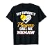 My Favorite Players Softball Volleyball Soccer Memaw T-Shirt