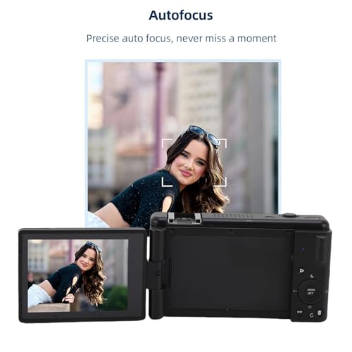 Caméra vlogging 5K 80MP avec stabilisation gyroscope 5 axes et WiFi - 3