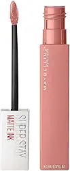 Maybelline SuperStay Matte Ink Batom Líquido Matte Longa Duração 16H com Aplicador Preciso, Não Transfere e Cor Intensa, Acabamento Matte Confortável, Cor 60 Poet Nude Pêssego, 5ml
