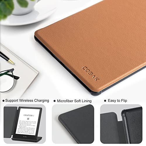 Image of CoBak Case for All New 6 Inch E-Reader 2024 and 2022 (11 Generation) - PU Leather Smart Cover, Auto Sleep and Wake, not Compatible with Kobo Clara