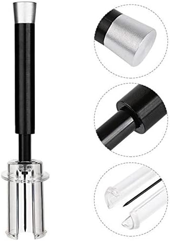 Wine Opener Red Wine Vacuum Stopper Portable Pneumatic Corkscrew Aluminum Foil Cutting Lid Opener Household Kitchen Accessories