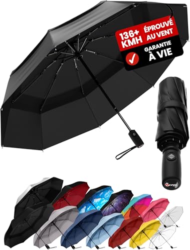 Repel Umbrella Parapluie Pliant Résistant au Vent -...