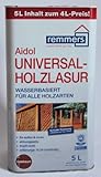 Remmers Aidol Universal Holzlasur auf Wasserbasis, Nussbaumr / 5 Liter