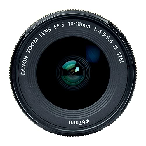 Lente Objetiva EF-S 10-18mm F4.5-5.6 IS STM Canon