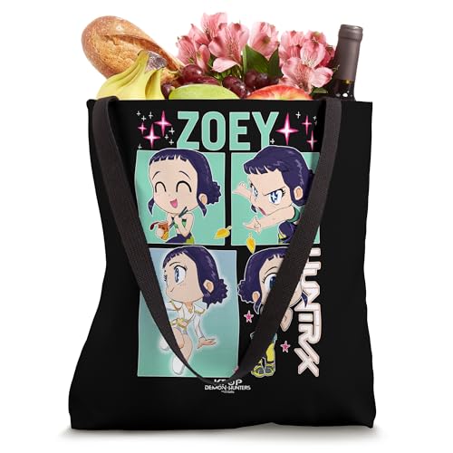 KPop Demon Hunters Zoey Bolsa Tote Oficial miniatura 4