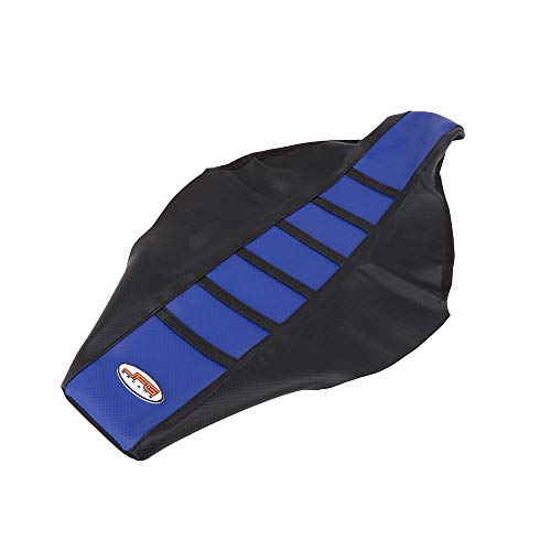 JFGRACING blu / nero Coprisedile per moto morbido per Yamaha YZ125 YZ250 96-01