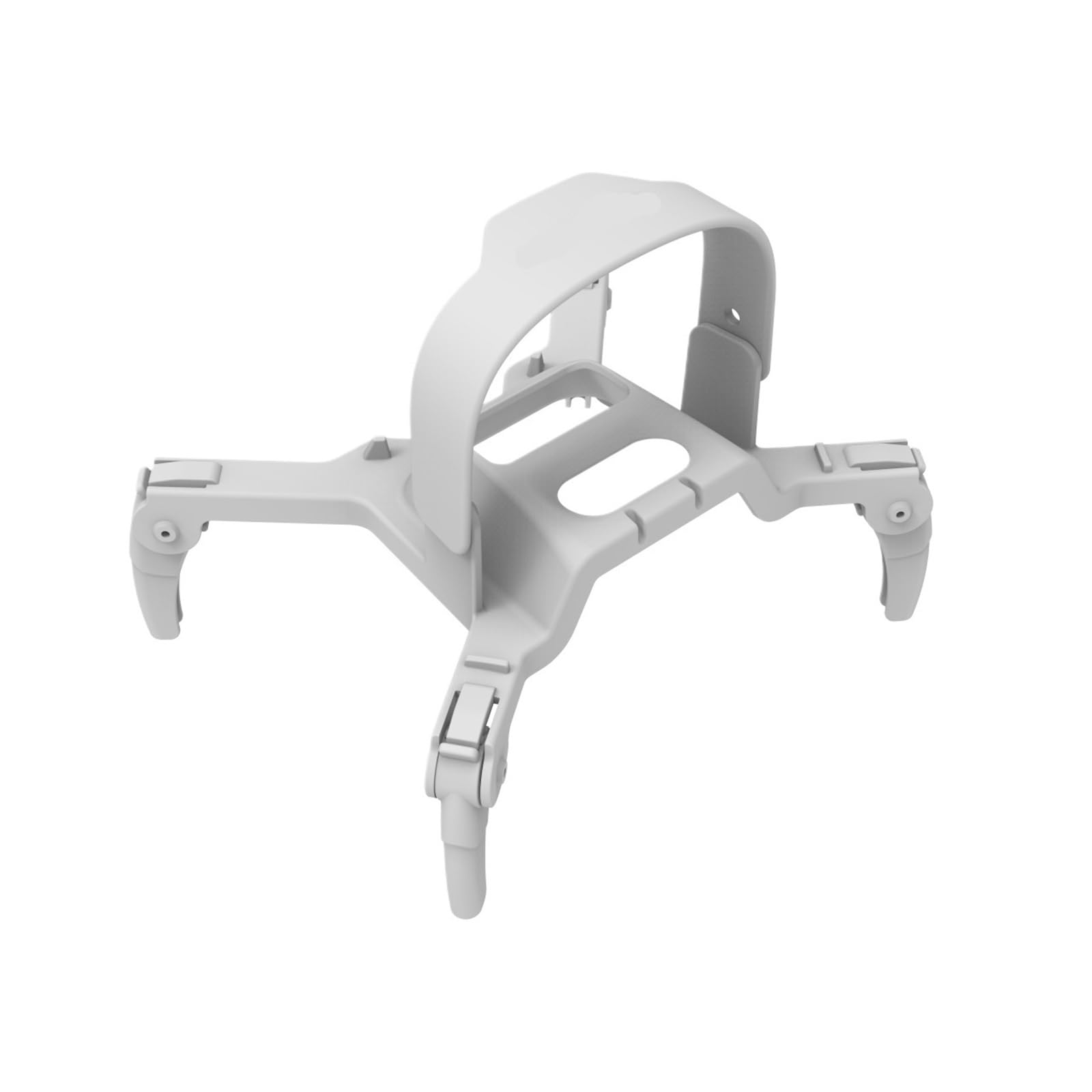 Tren de aterrizaje elevado plegable de 30mm compatible con dron DJI Flip color gris 7