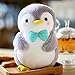 Yetier Oreiller en Peluche, Jouet en Peluche Chaud Kawaii Pingouin Oreiller de Couchage Jouet en Peluche Jouets en Peluche