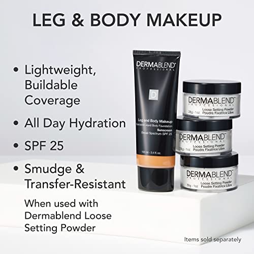 Dermablend Leg And Body Makeup Foundation With Spf 25, 10N Fair Ivory, 3.4 Fl. Oz. #TOP2