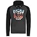 Officiellement sous Licence Distressed Autobot Shield Baseball Sweat À Capuche (DarkGris-Noir), X-Large