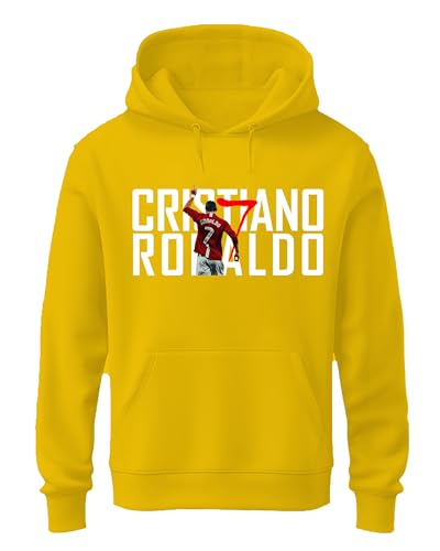 Image of Khakey Boys Hoodie - Stylish Printed Sweatshirt with Cristiano Ronaldo Design | Casual Wear for Kids & Teens