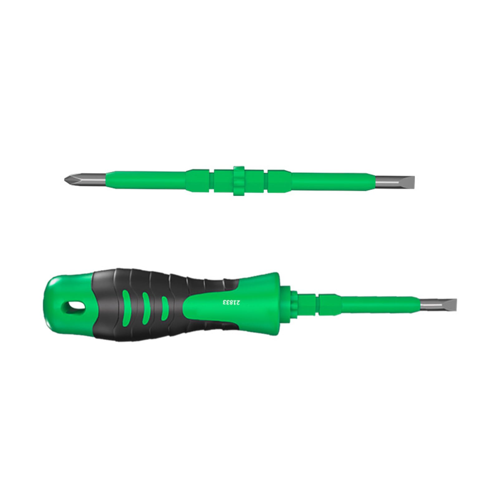 Rgybao Electrician Screwdriver Tool Heavy Duty Tip High Torques For Tightening Tasks Electrical Maintenance Double Head Electrician Screwdriver