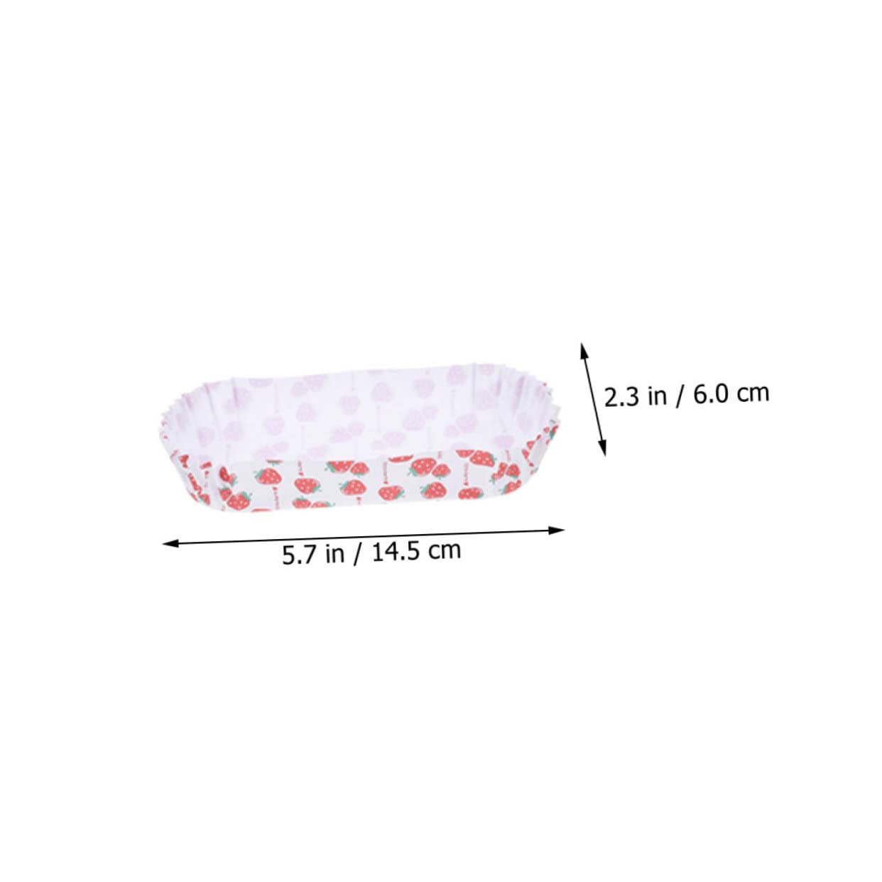 Ciieeo 200Pcs Disposable Paper Food Boats Grease Hot Dog Containers for Parties Multi Functional Dessert Holders for Bakeries Food Trucks and Picnics