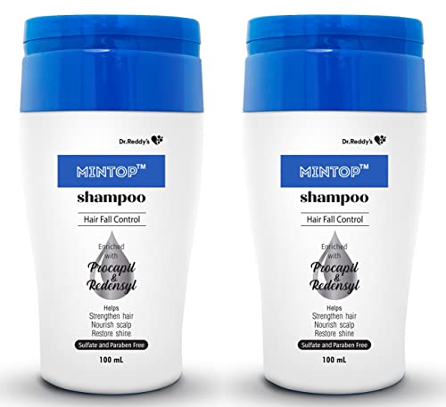 Mintop Pro Mintop Shampoo For Hair Fall Control, 100 Ml X Pack Of 2