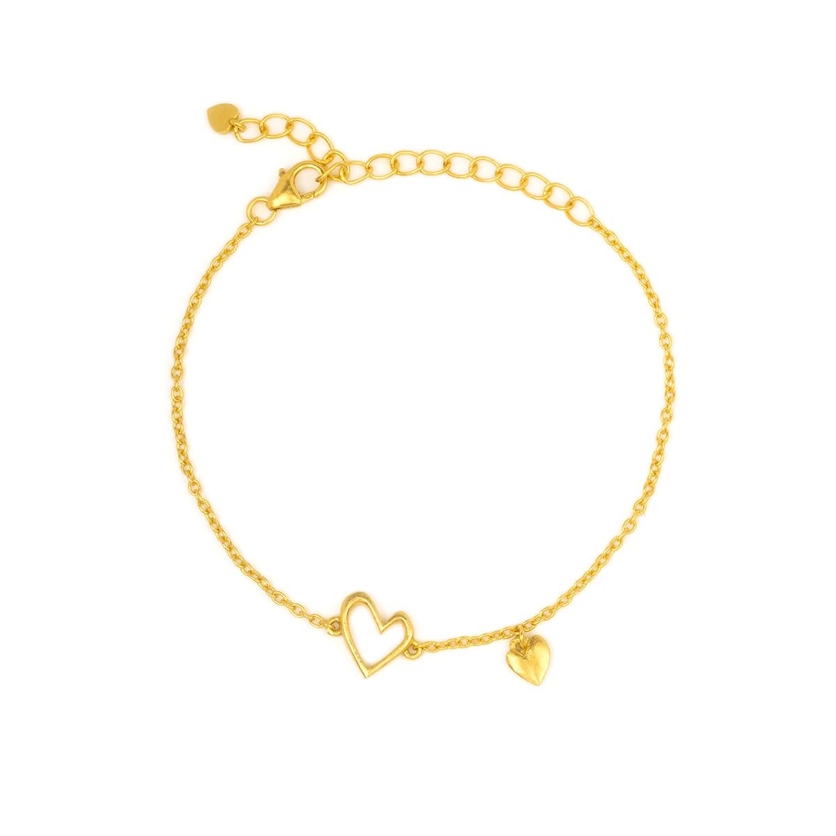 Shaya by CaratLane You and Your Off-tune Humming Heart Bracelet in Gold Plated 925 Silver for Women (B0CZRX3XXH) Amazon Price History, Amazon Price Tracker