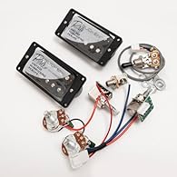 These probucker pickup are responsive, offer a range of tones, and feature quick connectivity to ensure unmatched reliability and service friendliness. Both the neck and bridge pickups feature Coil Tapping, which can be easily activated by pushing/pu...