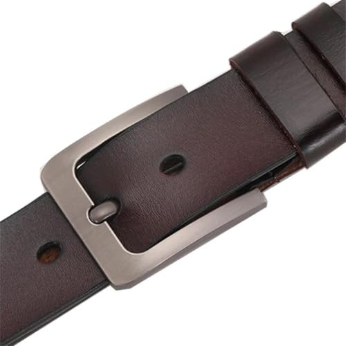 Men Solid Color Belt with Pin Buckle for Jeans and Everyday Outfits2