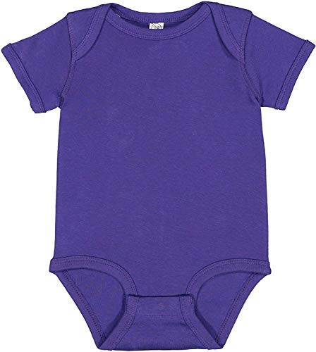 Image of Rabbit Skins Rabbit Skins Baby Bodysuit Girl & Boy | Newborn 0-3 Months to 24 Month Toddler, Snap Easy Closure (4400)