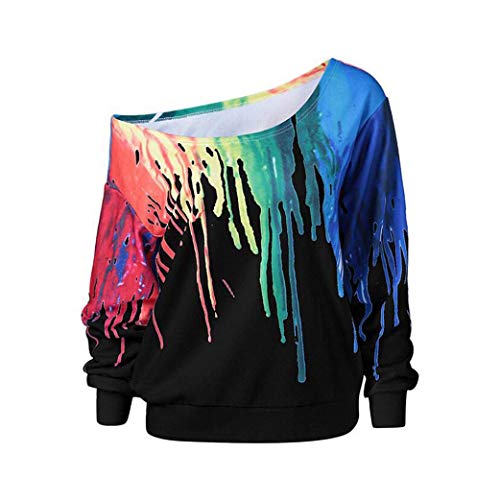 Sonnena Sudadera Mujer Sudadera Manga Larga Invierno Otoño Moda Fashion Traje de Calle y hogar, Casual de Manga Larga para Mujeres con Cuello Redondo Sudaderas con Capucha