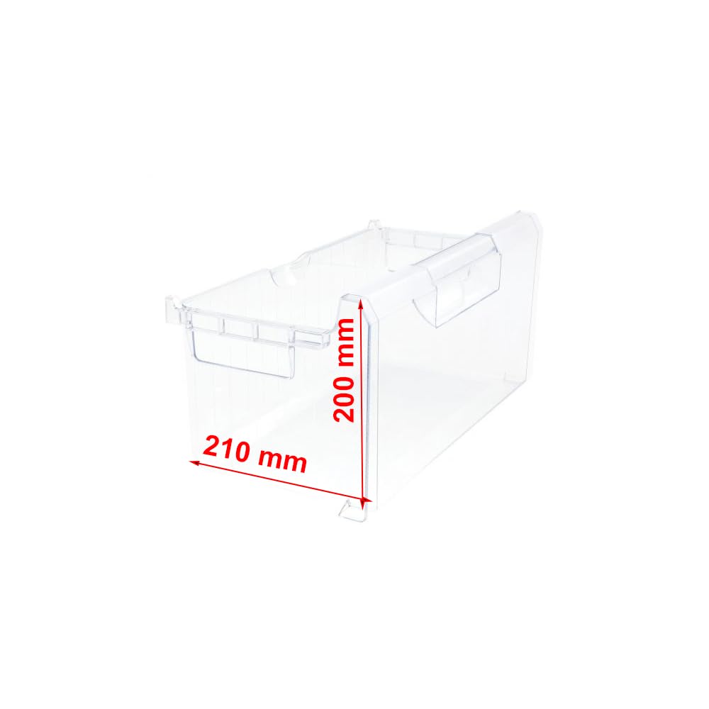 Cassetto Freezer 420 x 210 x 200 mm Compatibile Per Frigorifero Congelatore Bosch Siemens Neff