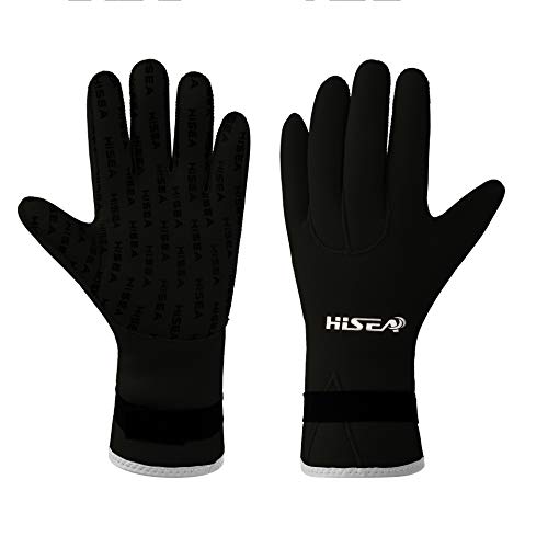 Scubadonkey Neoprene Diving Gloves Wetsuit Scuba Gloves 3MM for Men Women Kids | for Kayaking Surfing Sailing Snorkeling Swimming Canoeing Fishing Diving and Other Water Sports | Outlet (S)