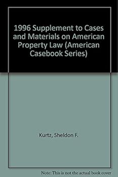 Paperback 1996 Supplement to Cases and Materials on American Property Law (American Casebook Series) Book
