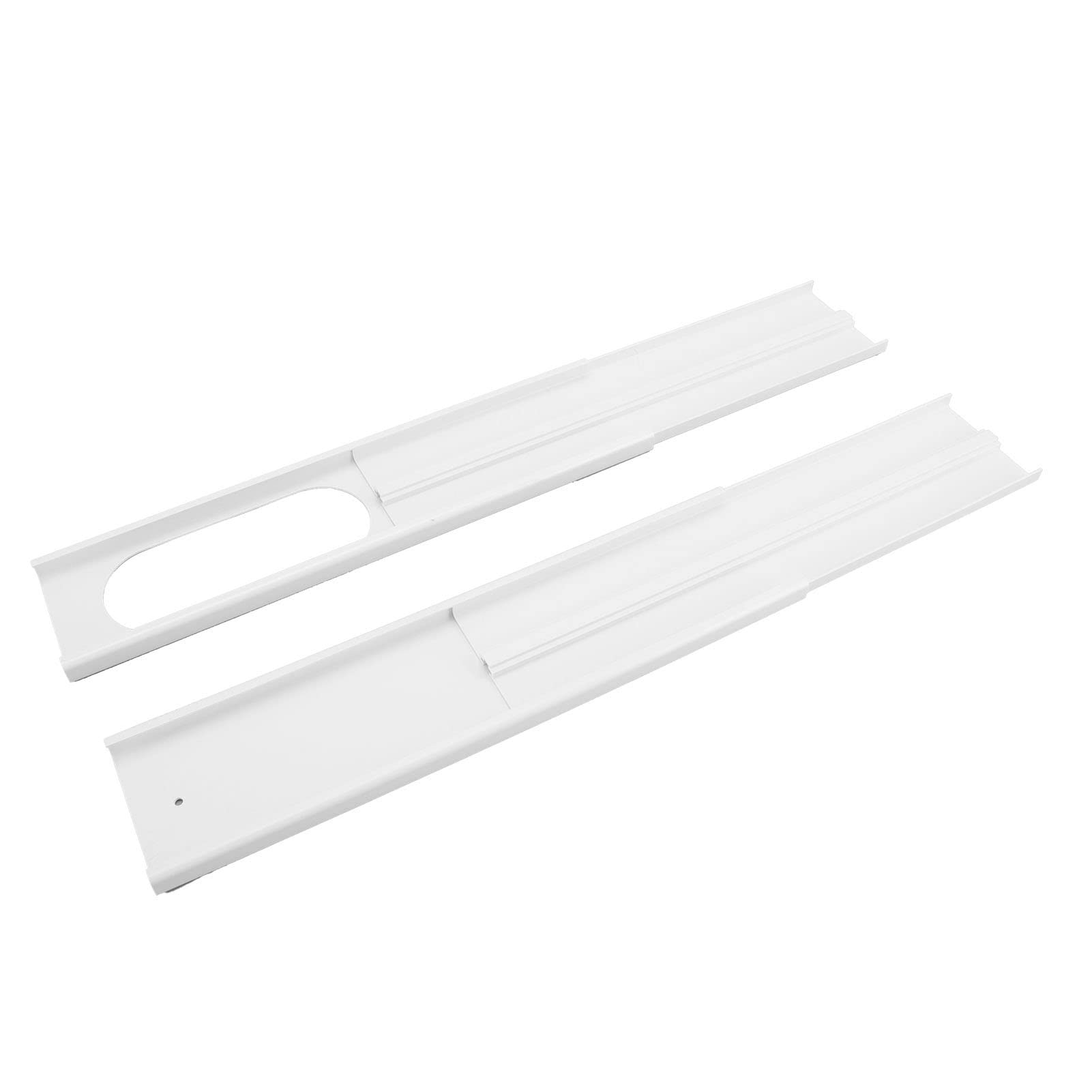 Kit de Ventana de Aire Acondicionado Portátil de 4 Piezas, Kit de Ventilación de Ventana Corrediza, Kit de Ventilación Ajustable para Ventana Corredera, Paneles de Sellado de Ventana Ajustables de 16.