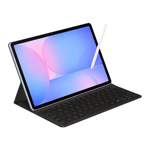 Image of Samsung Galaxy Tab S10 FE 128GB WiFi Android Tablet + Book Cover Keyboard Slim, Large Display, Long Battery Life, Powerful Processor, S Pen, US Version, 2025, 2 Yr Manufacturer Warranty, Blue