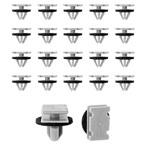 Gistilli 20pcs Rocker Fender Exterior Trim Molding Clip Compatible with Jeep Grand Cherokee Compass 68172491AA 68271803AA 68395627AA Cover